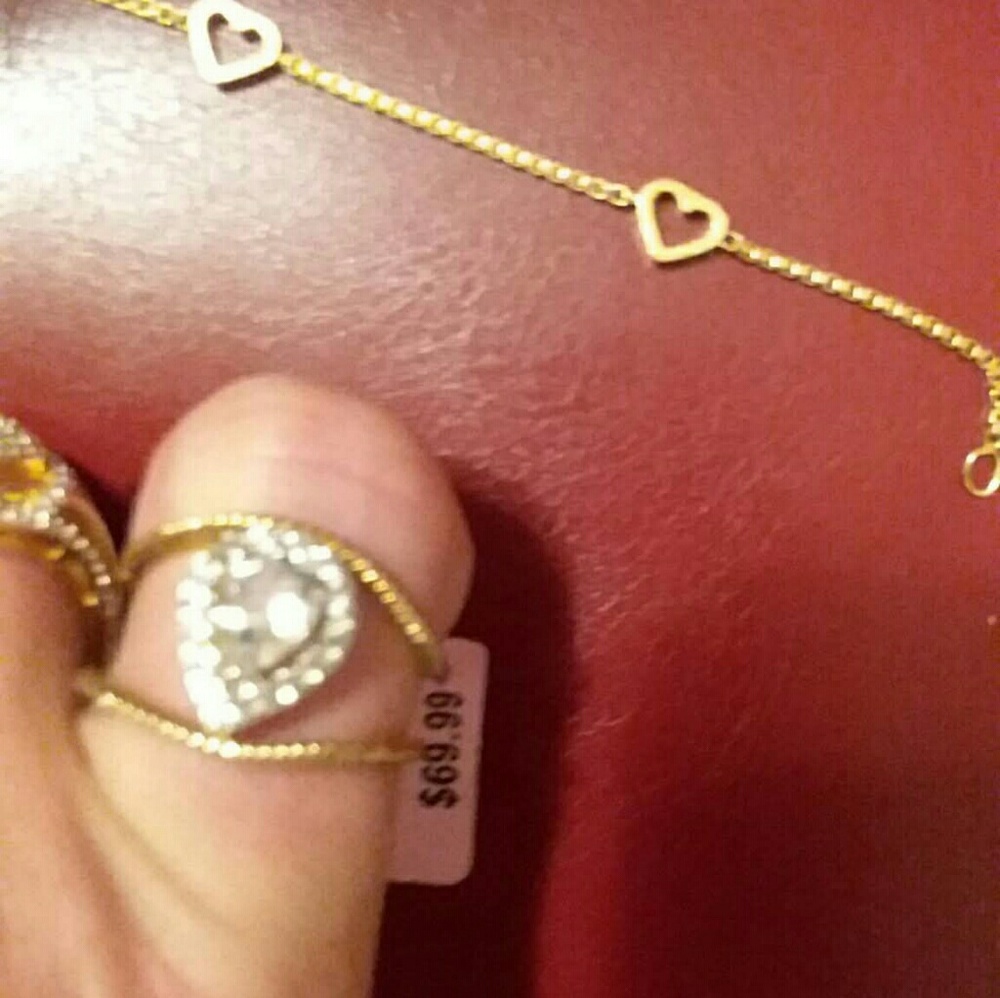 24 k gold plated ring